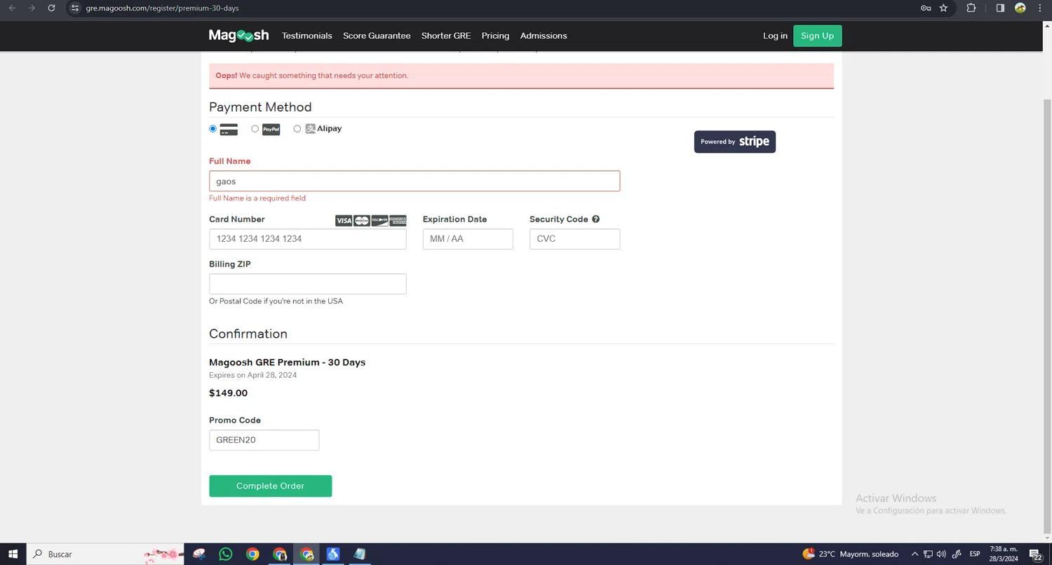 How to apply Magoosh coupon code